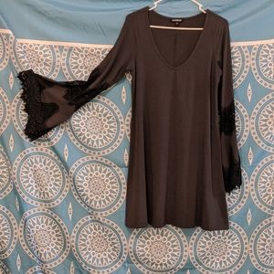Bell sleeve dress